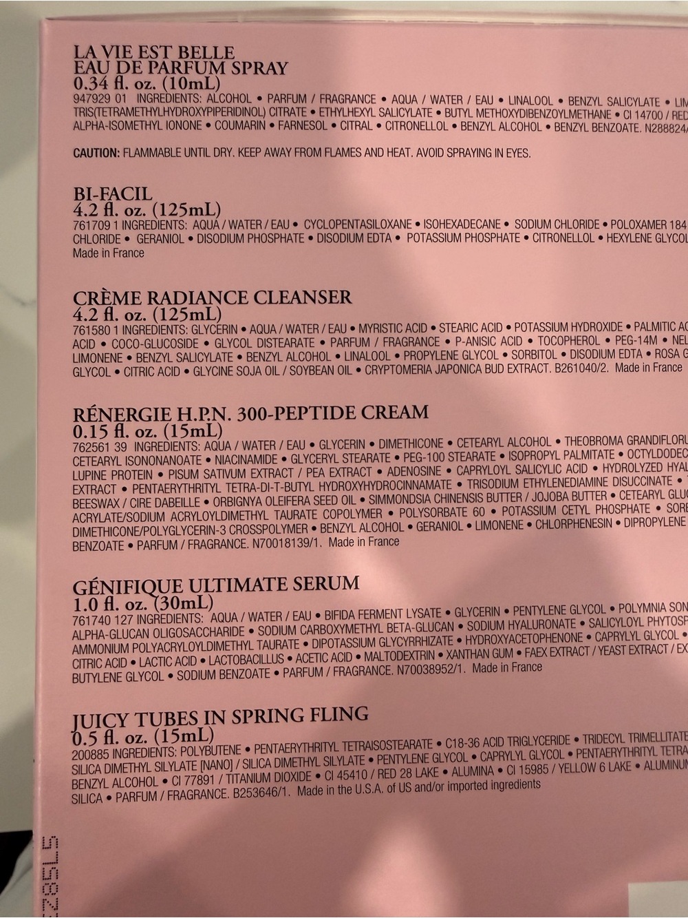 Lancôme Gift Set - Picture 5 of 6